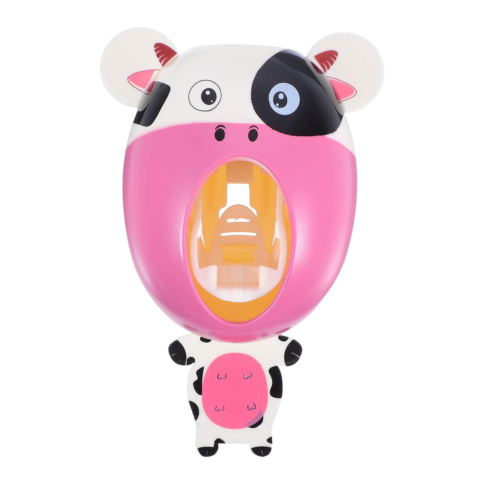 Alipis Distributeur De Dentifrice avec Presse-Tube Motif Animal pour Garçon Fille sans Utilisation des Mains Compatible avec Tubes à Vis