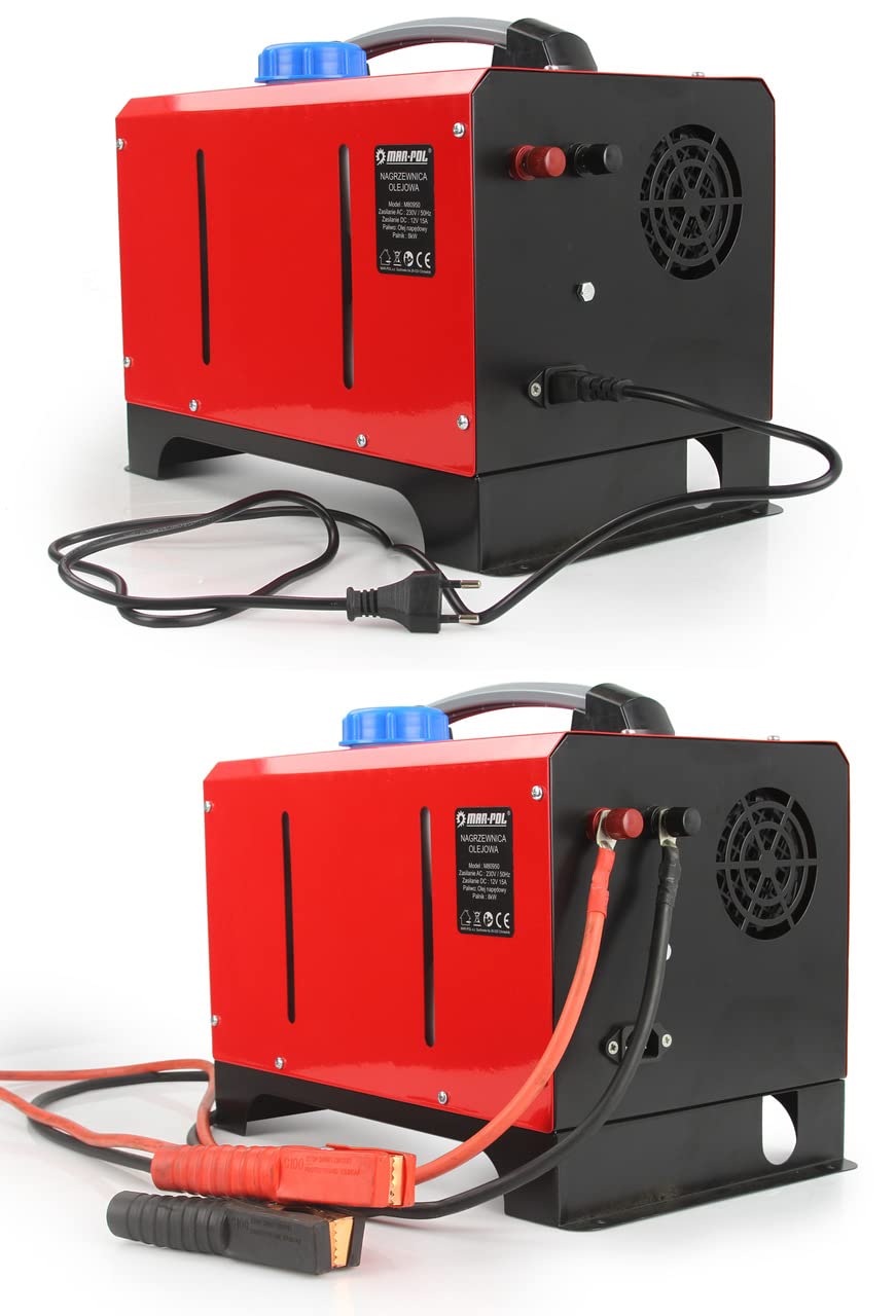 IMJ-Global Diesel Heizung 12kW - Tragbar Für Wohnwagen, Auto & Garage Mit Fernbedienung