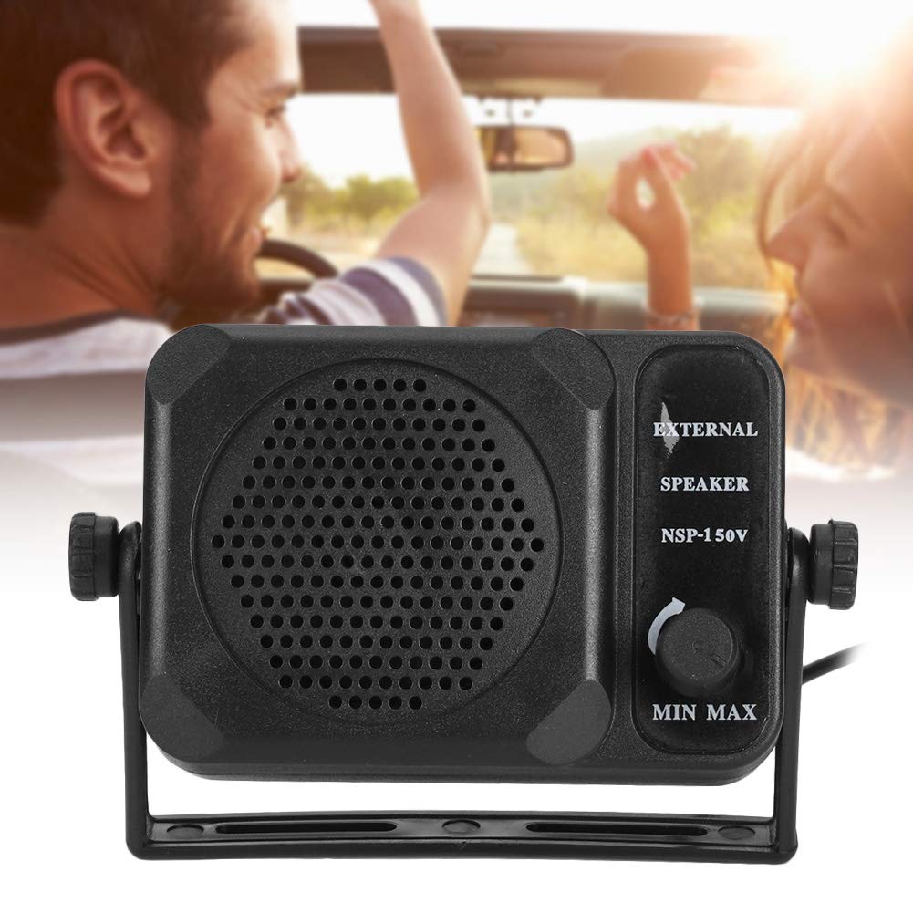 Autoradio Mini Haut-Parleur Externe Radio bidirectionnelle CB HF VHF Émetteur-récepteur UHF Accessoire de Voiture NSP-150V