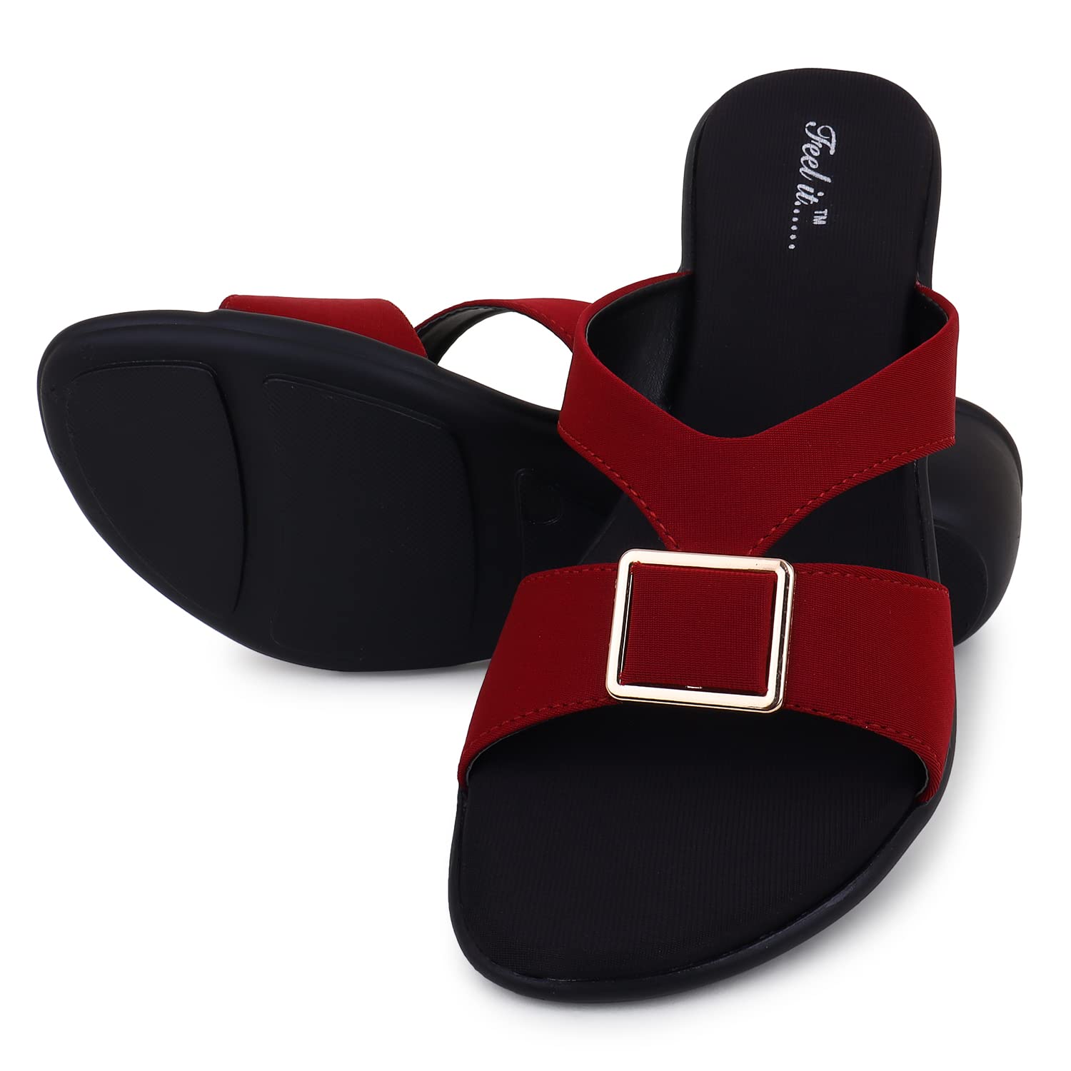 Feel it Womens Fashion, Soft & Comfortable Casual Cherry Wedges (A-940) (B0BVW49GJ9) Amazon Price History, Amazon Price Tracker