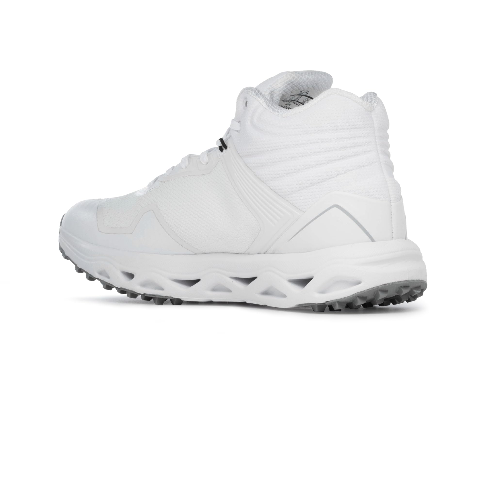Boombah Victor Pureknit Women's Turf Mid - Stance White/White - Size 8.5
