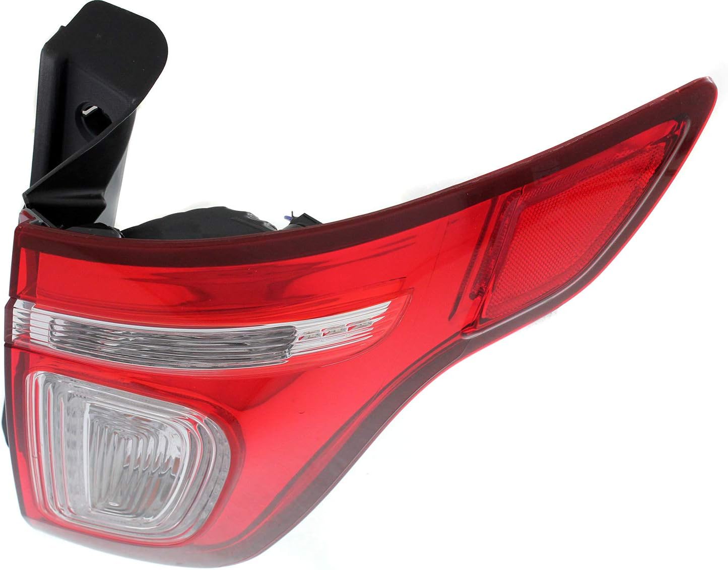 Evan Fischer Passenger Side Tail Light Assembly Compatible With 2011-2015 Ford Explorer, 2013-2015 Police Interceptor Utility With Bulb