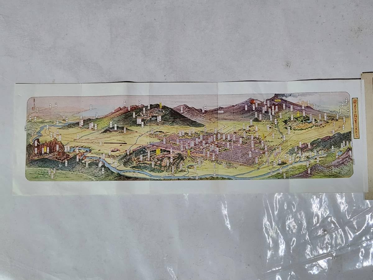 希少 昭和8年 新潟電鐵 路線図 名所案内 カラー 金子高光 鳥瞰図 戦前 新潟 約100年で大きな変化が!?「鉄道鳥瞰図」で見えてくる当時の沿線