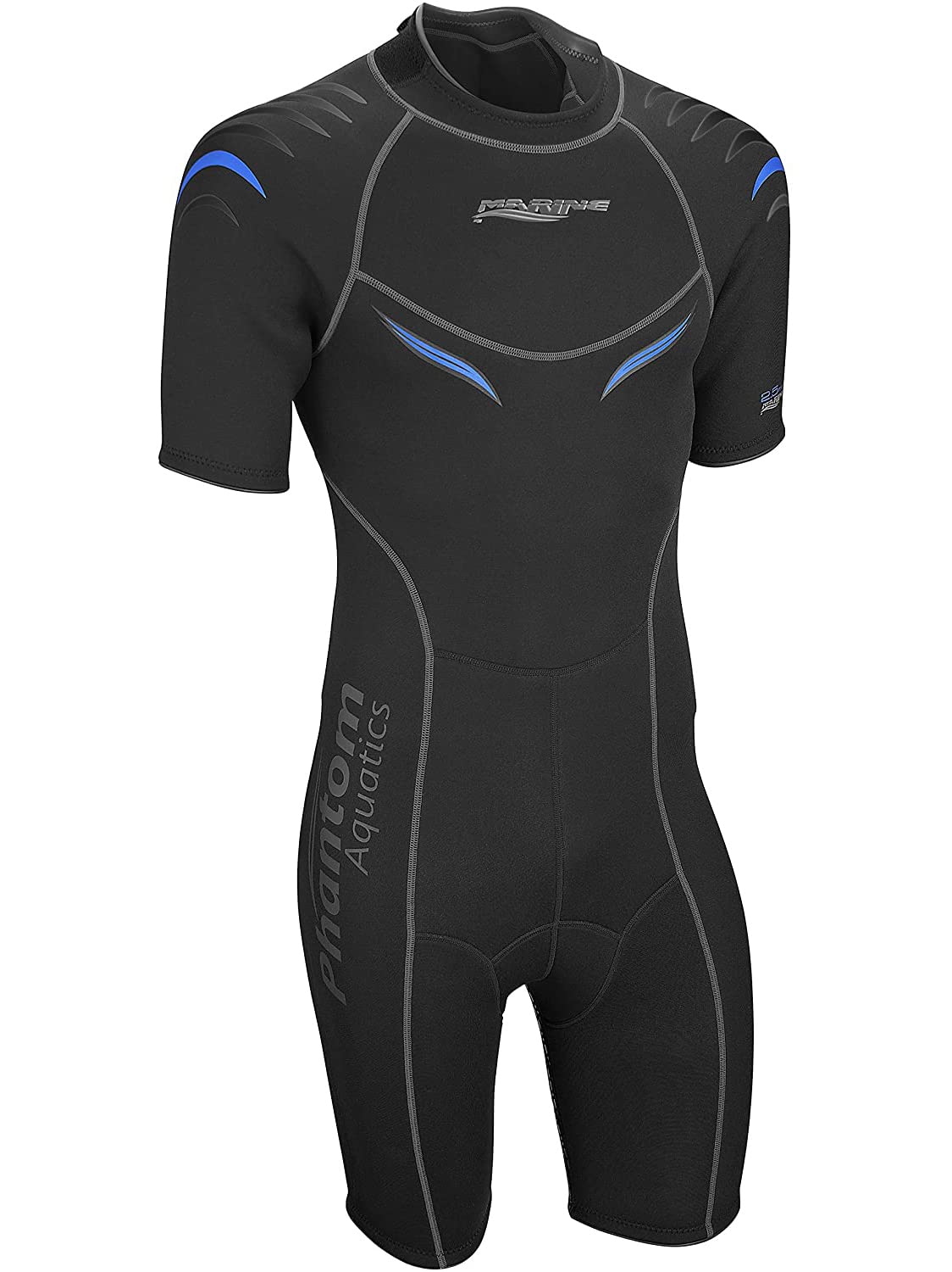 Phantom Aquatics Marine Men's Shorty Wetsuit for Scuba or Snorkeling