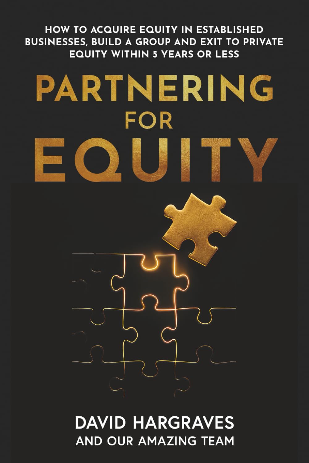 Partnering For Equity: For those looking to acquire a business, partnering with the founders will 10x how quickly you will source a business to acquire