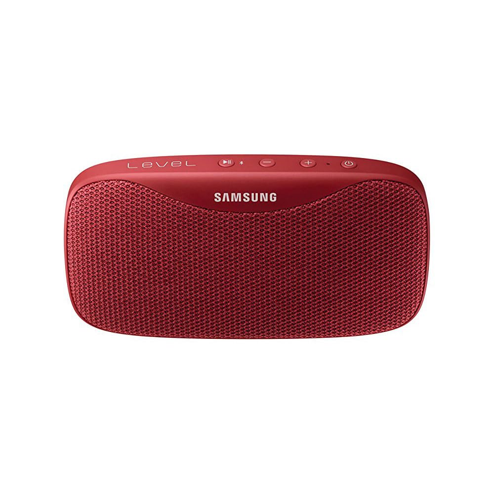 Samsung Level Box Slim Wireless Portable Bluetooth Speaker, Red