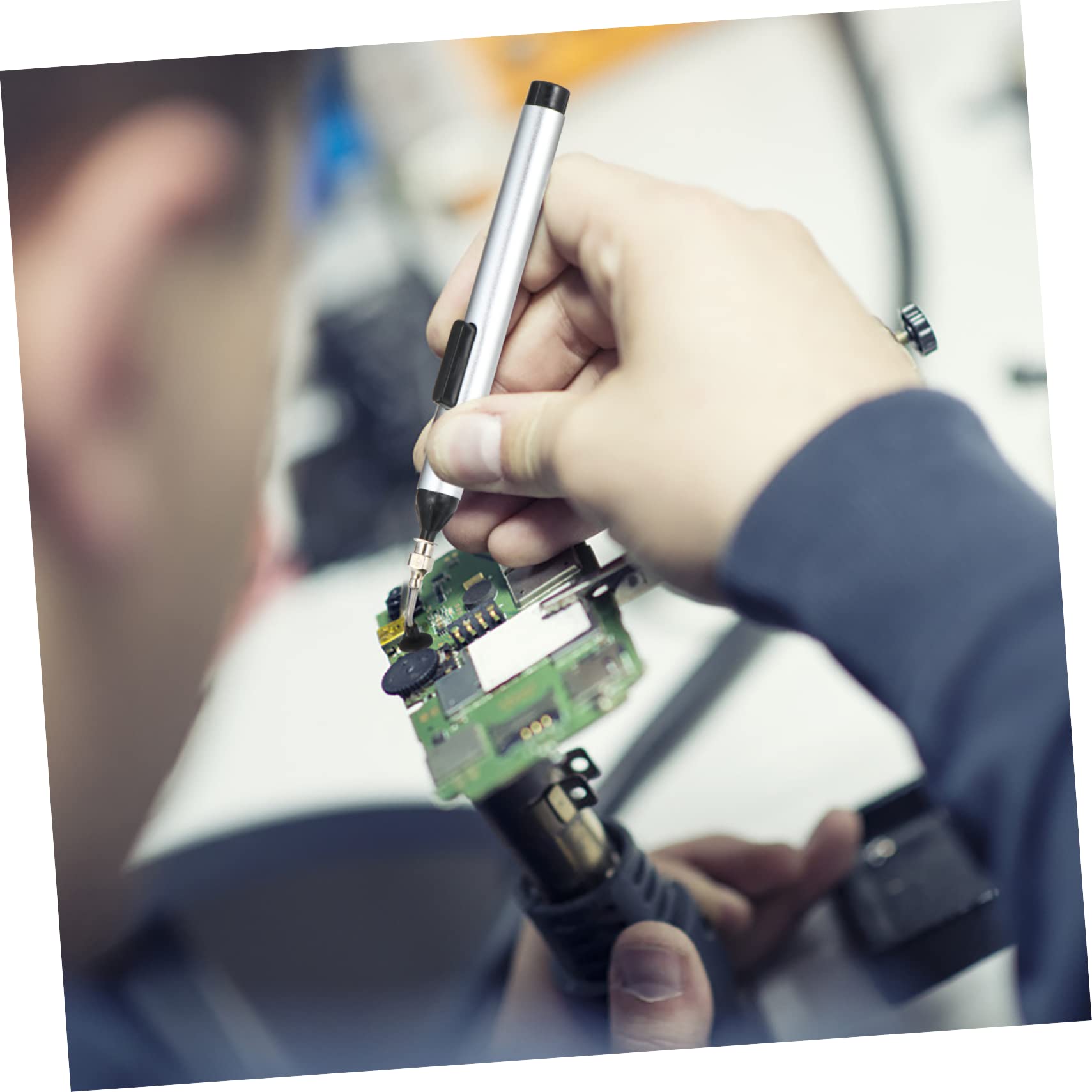 Housoutil 3 Pcs Puller Hand Tools Pro Tools Tools Precision Chip Lifter Chip Extractor Ic Chip Pliers Chip Pin Extractor Professional Ic Chip Catcher Ic Chip Pick-up Tool Clamp