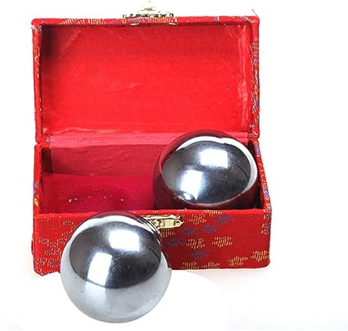 Baoding Balls W1714 - Pulsera de cuerda roja Fengshuisale para ejercicio de salud 19 pulgadas de ancho