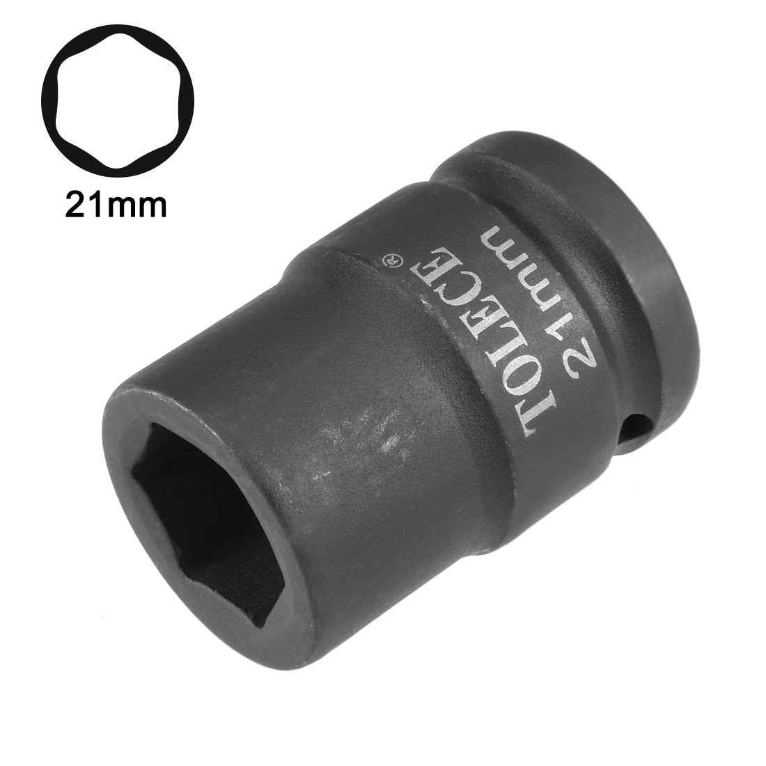 Amazon.com: uxcell 3/4-Inch Drive by 21mm 6-Point Shallow Impact