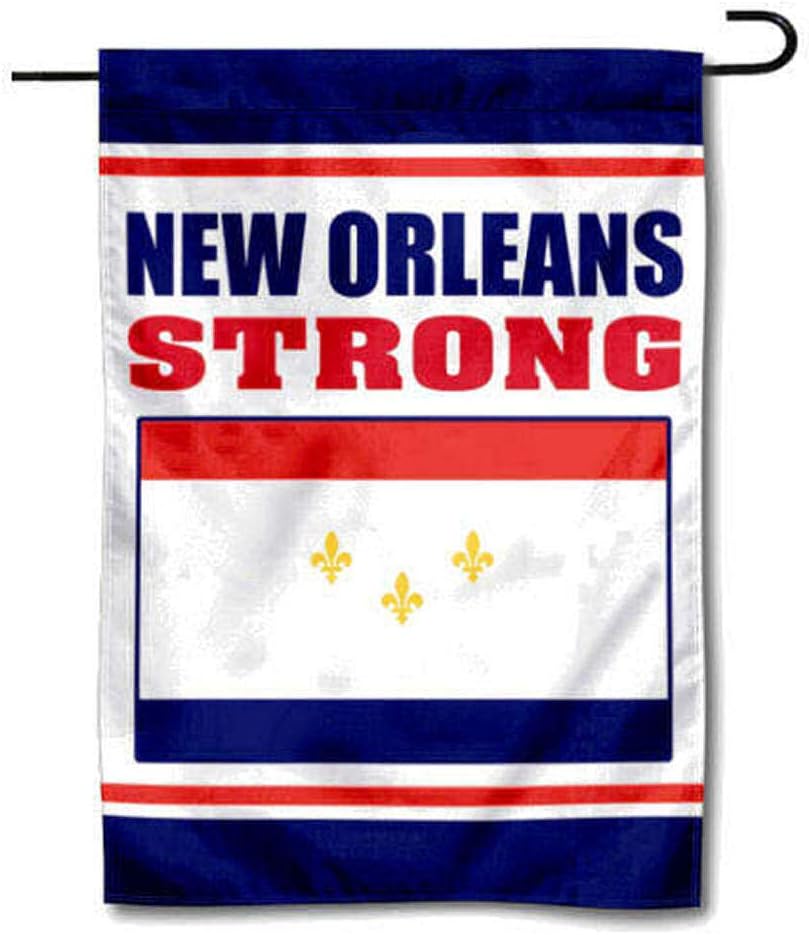 Sports Flags Pennants Company New Orleans Strong Usa Garden Flag
