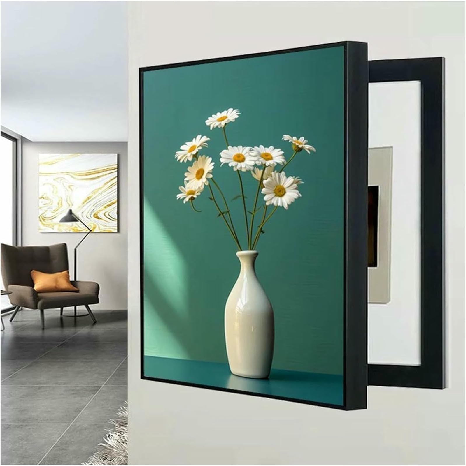 Electrical Panel Cover Decorative Meter Box Decorative Painting Creative Switch Decoration Hide Paintings for Your Home Indoor Electrical Meter Cover