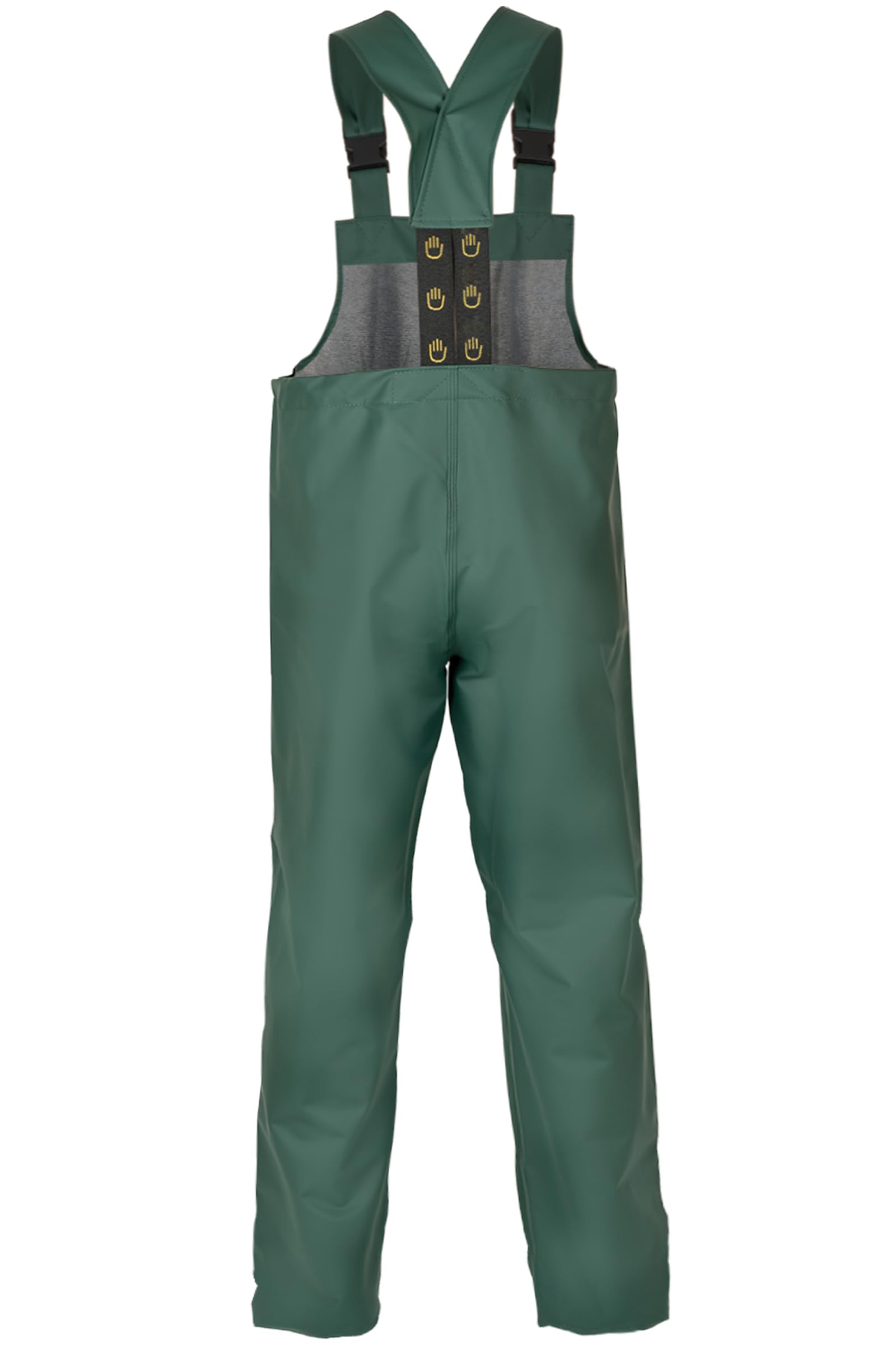 PROS 001 Salopette de protection imperméable pour homme et femme EN ISO 13688 EN 343 Coutures soudées Plavitex Coupe-vent imperméable Vert - Vert - W50