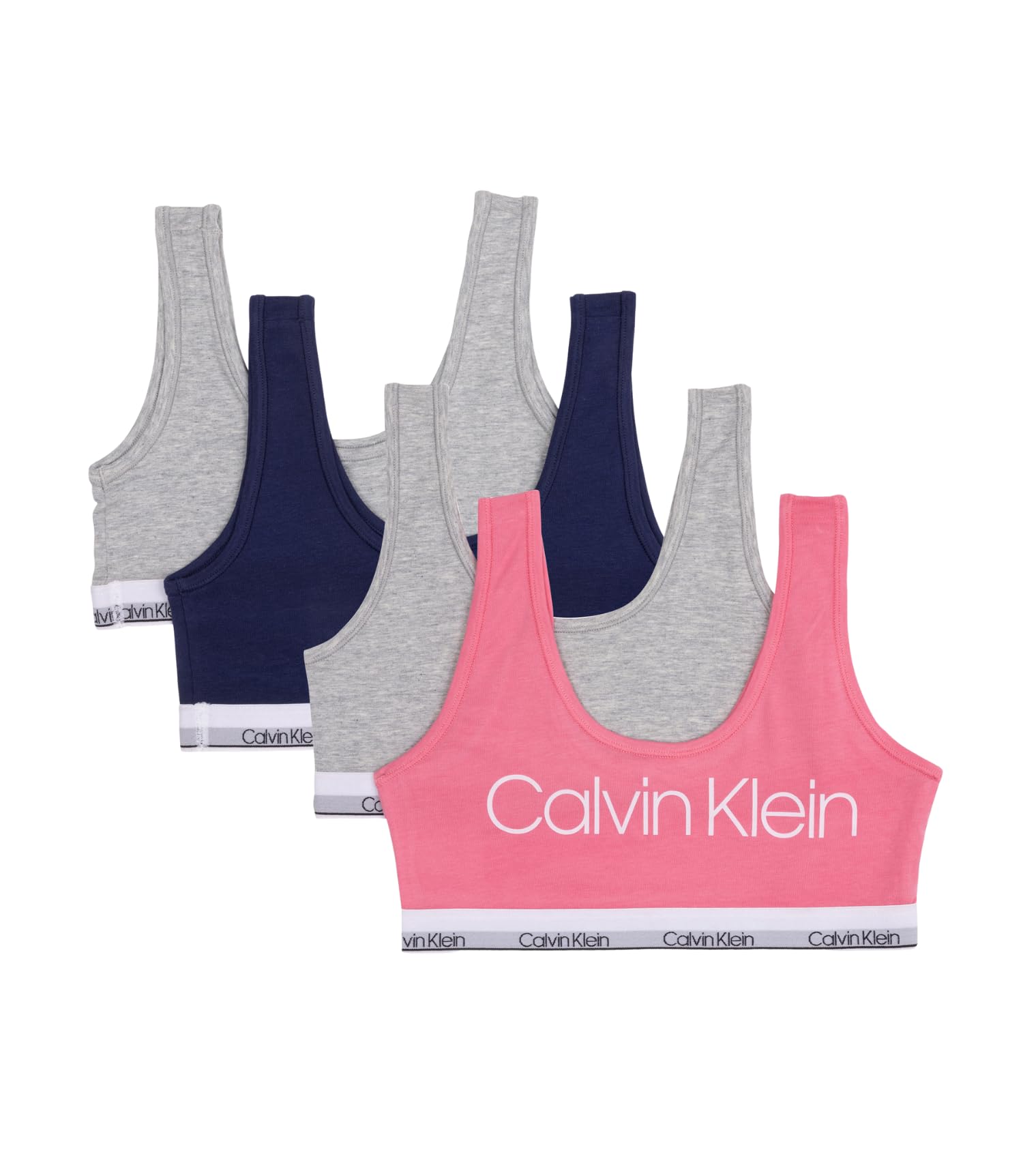 

                                                    Calvin Klein Kids Girls' Modern Cotton Bralette 4-