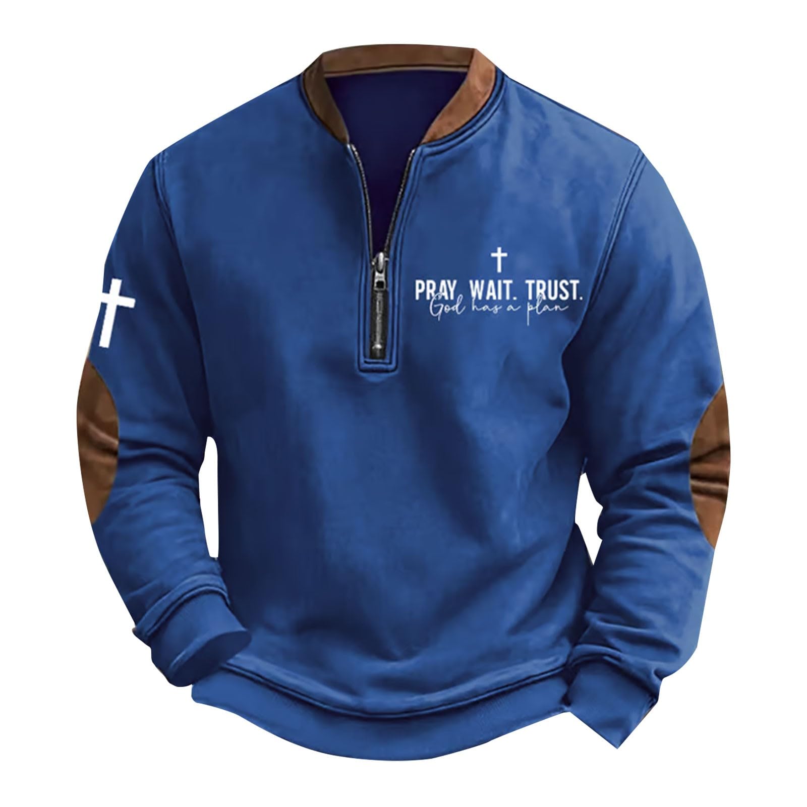 Ropa Protección Solar Sudadera con Capucha Y Cuello Cremallera Estampado Estilo Retro Occidental para Hombre Camiseta Correr Artículos De Pesca Gym Men's Clothing Sudaderas Hombres