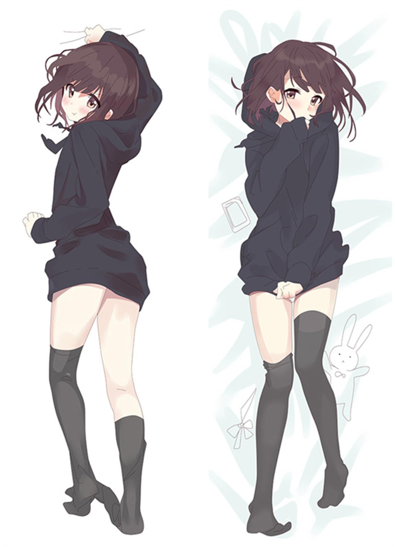 Amazon.co.jp: メンヘラ少女くるみちゃん 抱き枕カバー 七瀬くるみ 