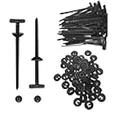 100Pcs Nylon Universal Cable Tie Buckle,2025 New Heavy Duty Self-Locking Nylon Zip Ties Holder,Multipurpose Plastic Cable Ties Tool for Car Daily Repair