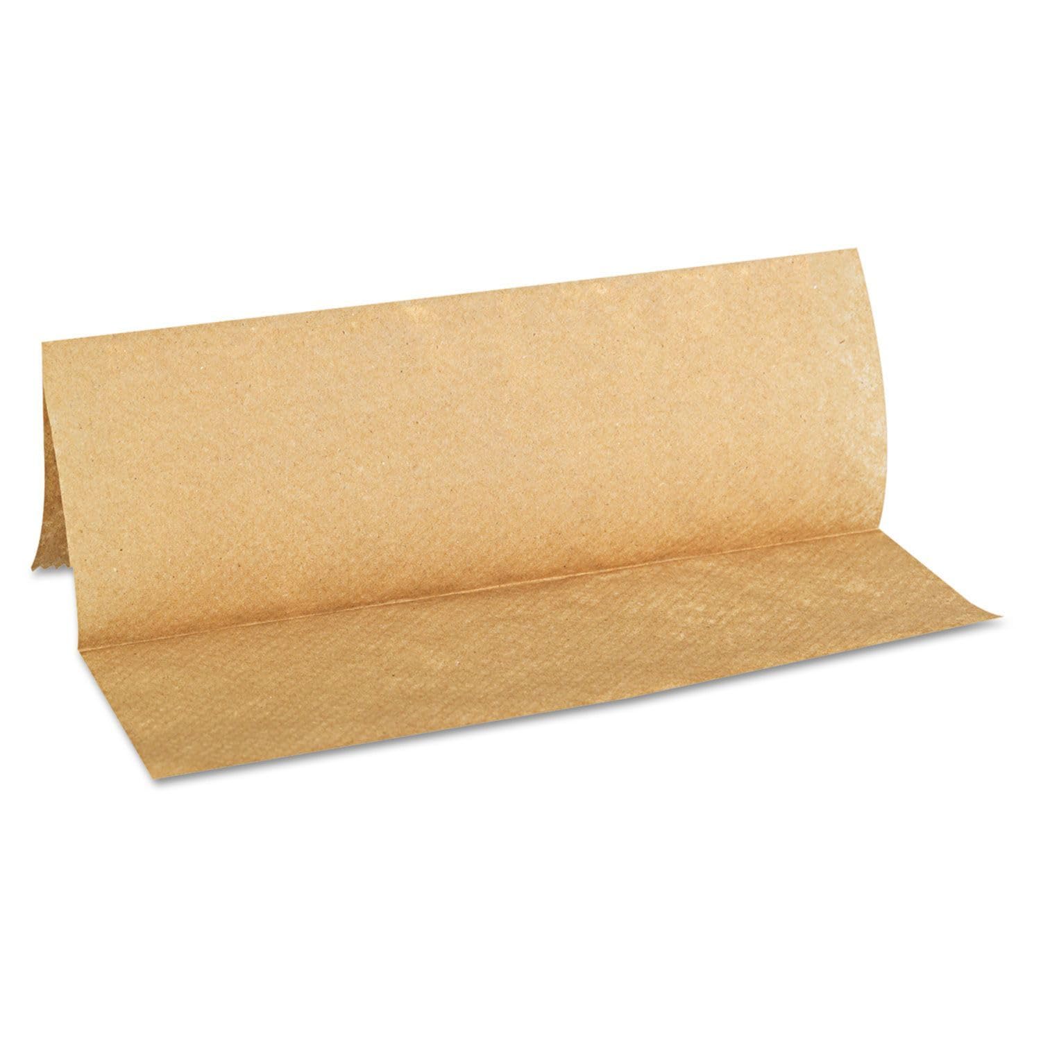 GEN 1508 Składane ręczniki papierowe, wieloskładane, 25 x 9 9/20, naturalne, 250 ręczników w opakowaniu (opakowanie 16 sztuk)