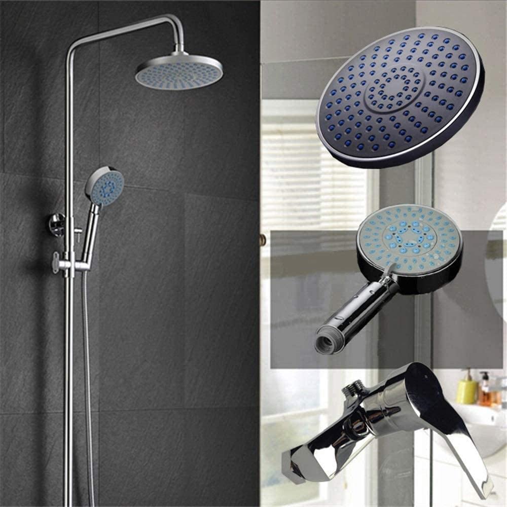 Ensemble de douche relevable filtre intégré et systèmes de douche de baignoire