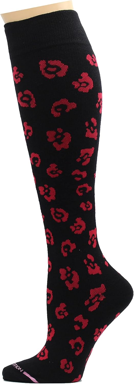 Dr. Motion 4 Pairs Therapeutic Graduated Compression Women's Knee-hi Socks - Image 4