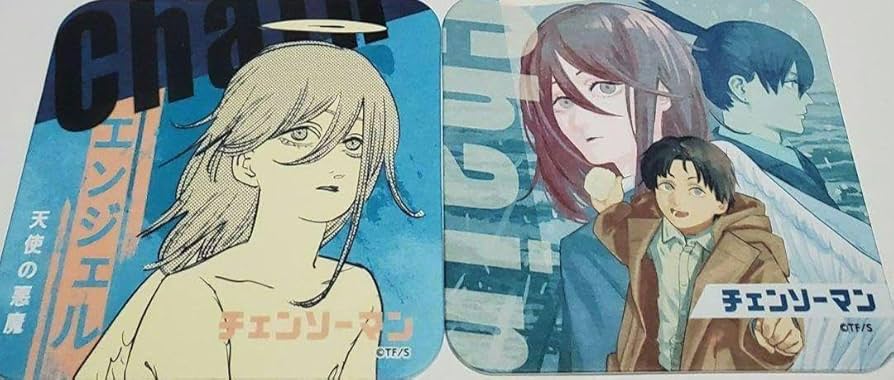 Amazon.co.jp: アートコースター チェンソーマン カード 天使の悪魔