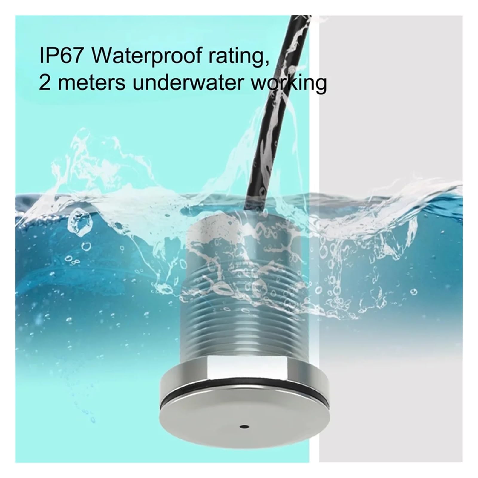 ABJZ Micrófono Externo Resistente al Agua IP67 a Prueba de explosiones for monitoreo de captación de Audio y reducción de Ruido
