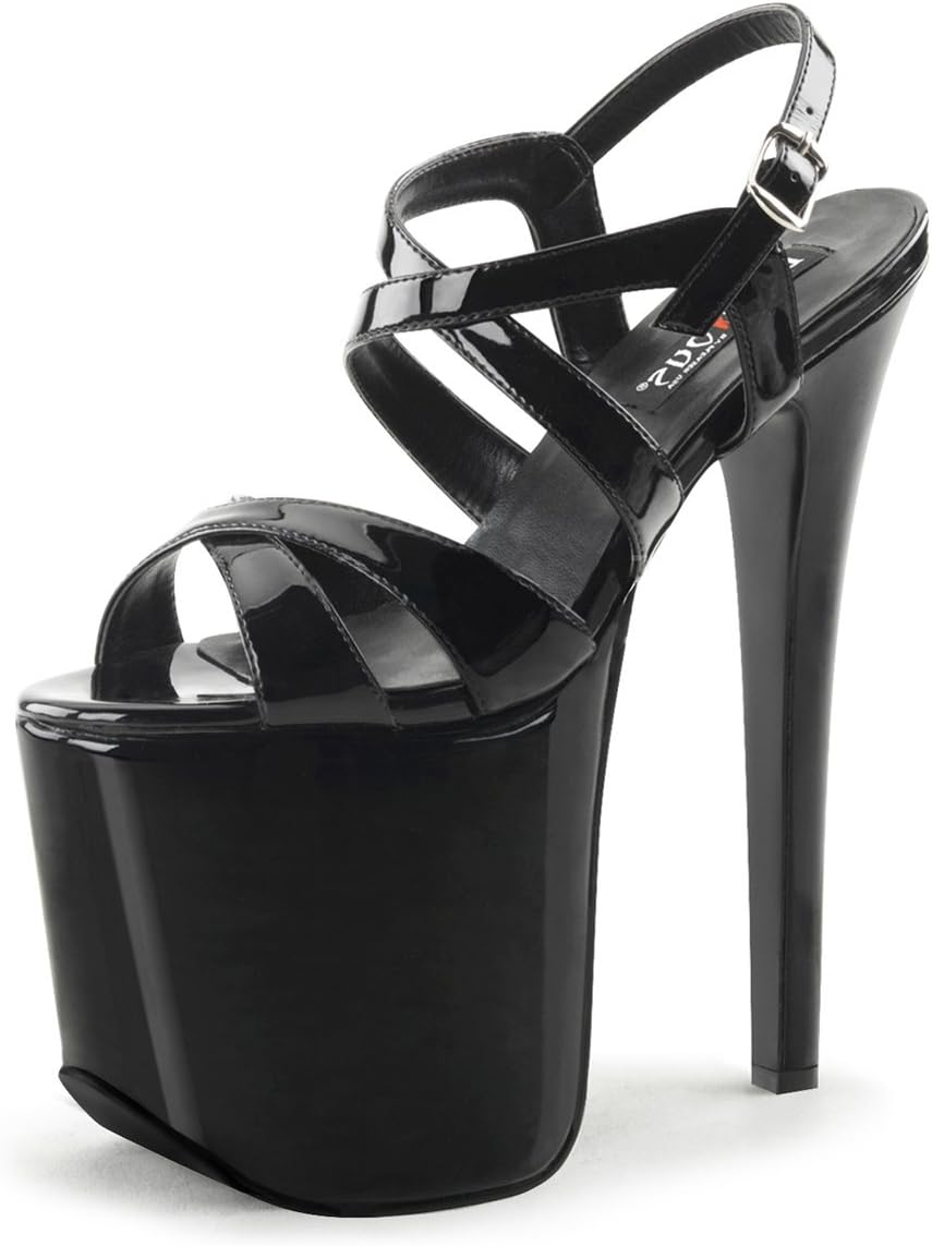 Devious Tramp-726 Ankle-Strap Sandal