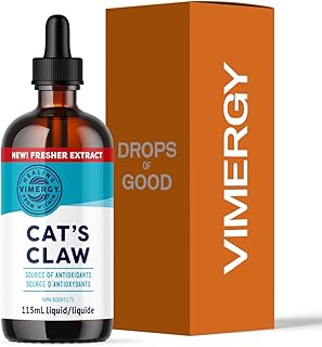 USDA Organic Cat’s Claw Extract, 57 Servings – Alcohol Free Cat’s Claw Tincture - Supports A Healthy Immune System - Gluten-Free, Non-GMO, Kosher, Vegan & Paleo Friendly (115 ml)