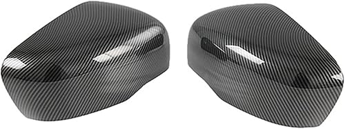 FLAVNT Cubierta para espejo lateral retrovisor de fibra de carbono para automóvil, para Nissan Navara NP300 2016-2021
