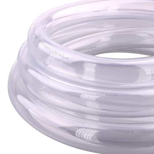 Miniatura 190 de DERNORD - Tubo de cloruro de polivinilo (PVC) de 5/16 pulgadas de diámetro interior x 7/16 pulgadas de diámetro exterior, manguera flexible