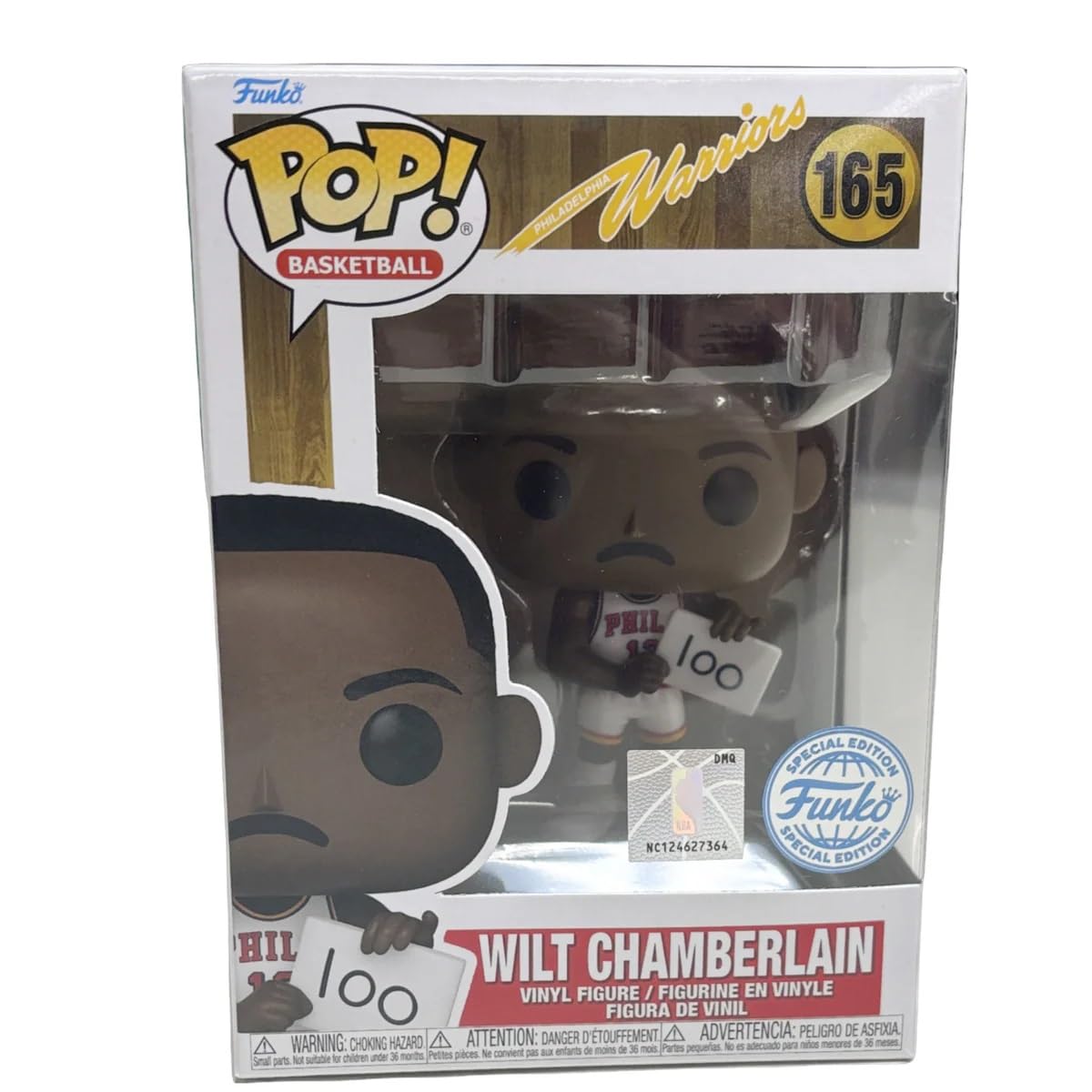Funko Pop! Sports: Wilt Chamberlain *1962 Warriors Shop Exclusive