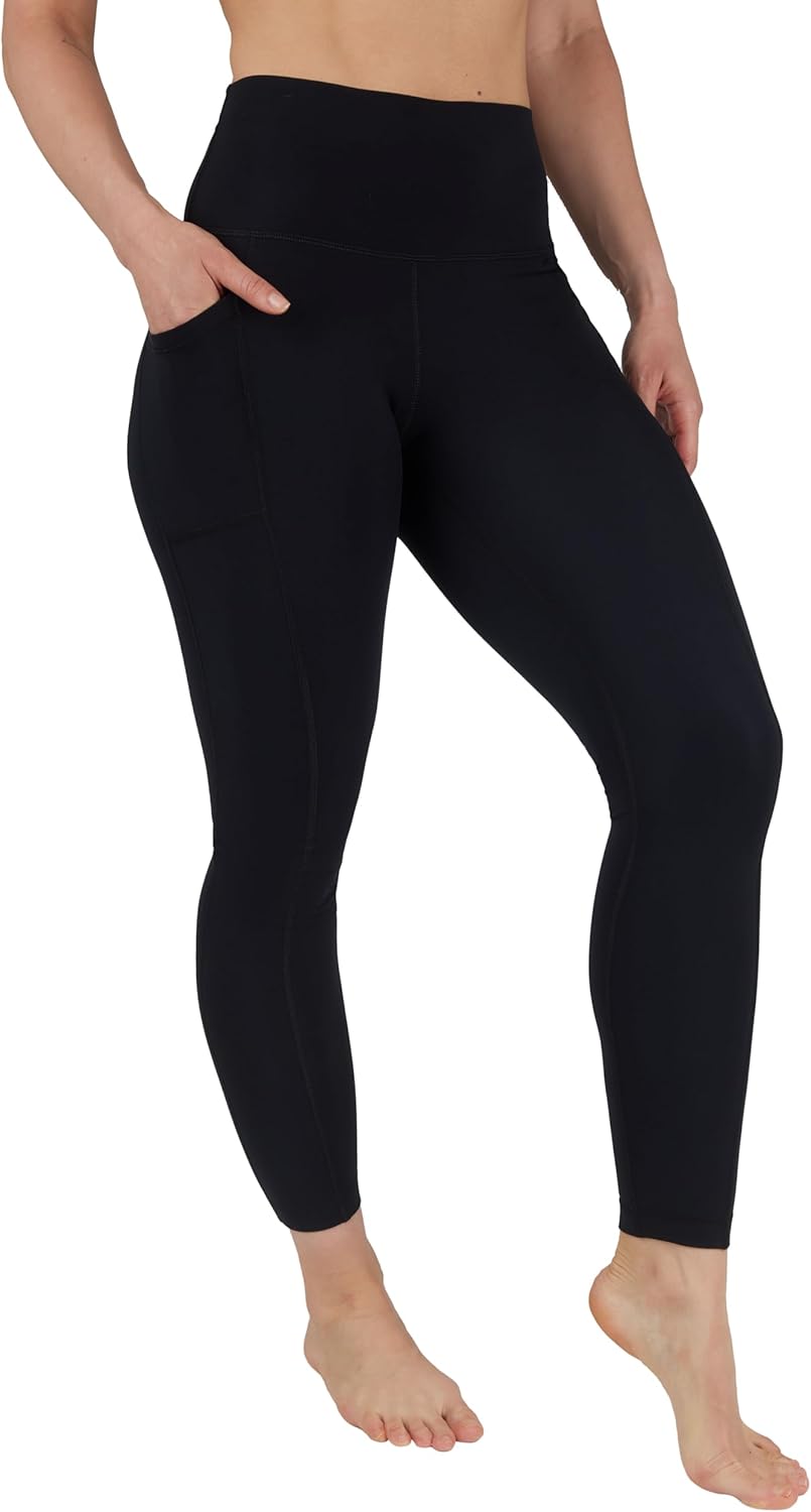 Yogalicious Squat Proof Fleece Lined Legging High Waisted Thermal Winter Running Pants for Women - Image 2