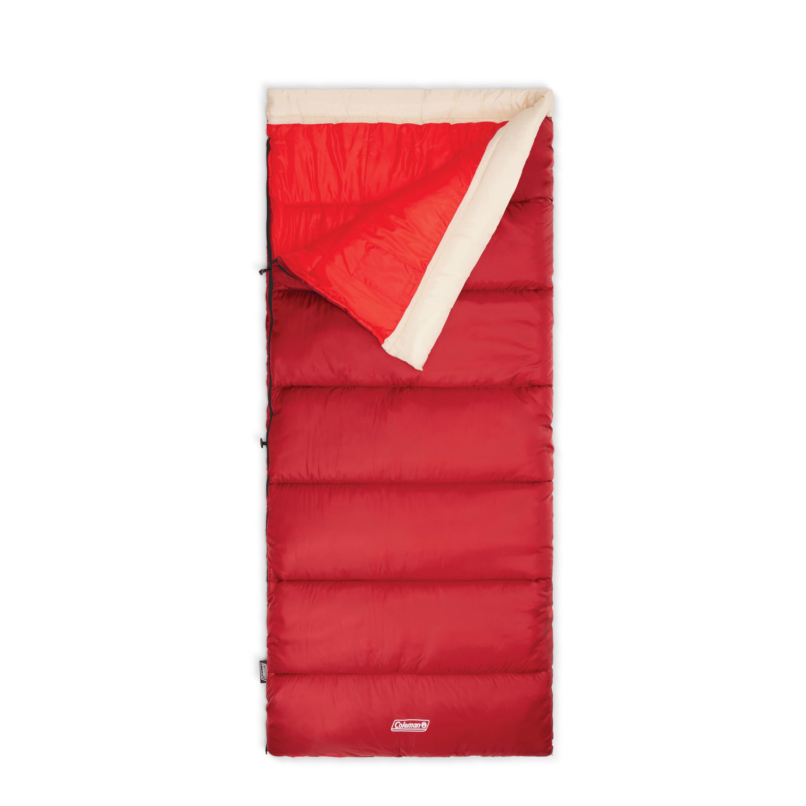 Coleman Flatlands -1°C or 5°C Adult Sleeping Bag, Made from 100