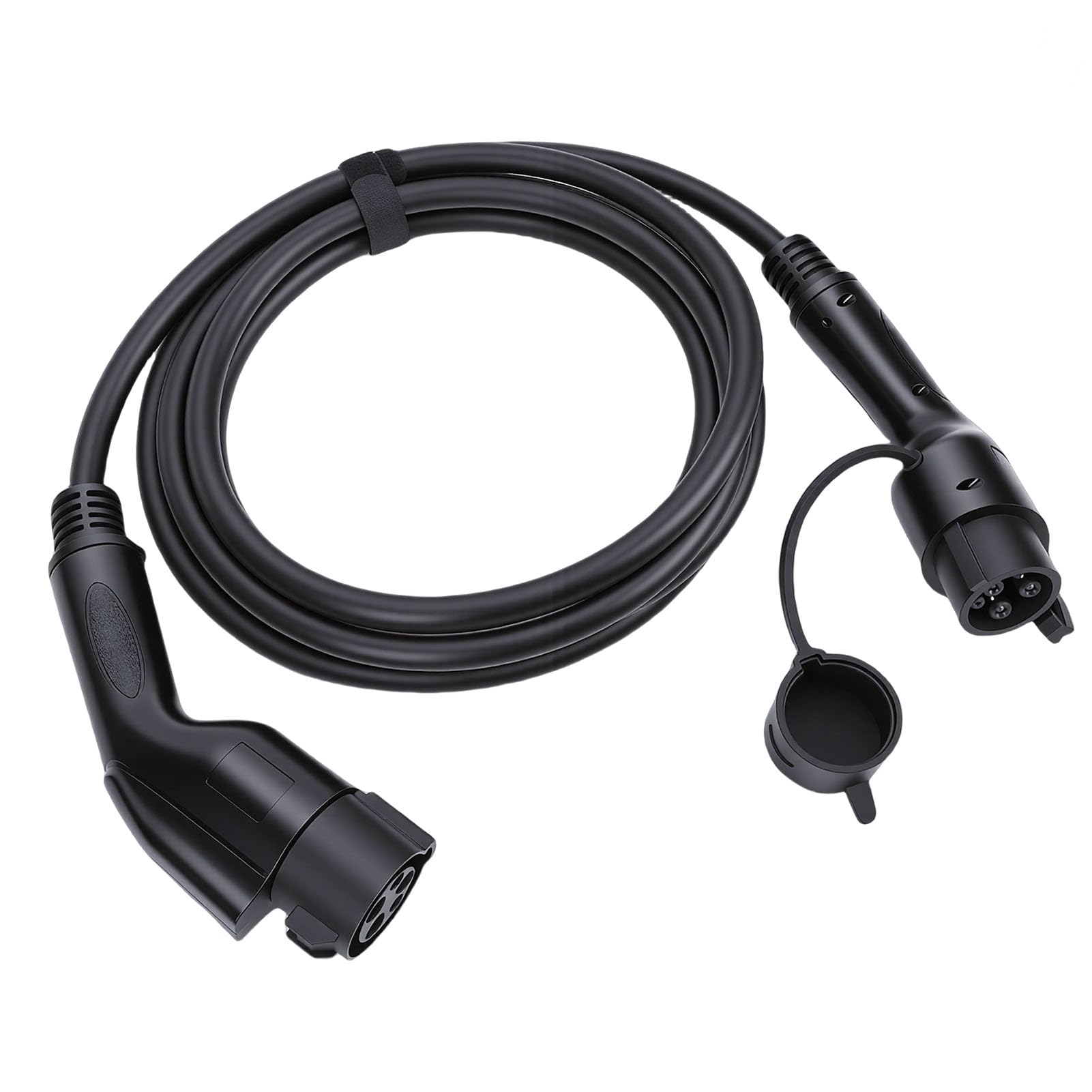 Generic Przedłużacz J1772 Kabel do ładowania EV 16 Stóp 32A Wodoodporny, Odporny na światło Słoneczne Przedłużacz ładowarki EV do Pojazdów J1772 z torbą Przechowywania