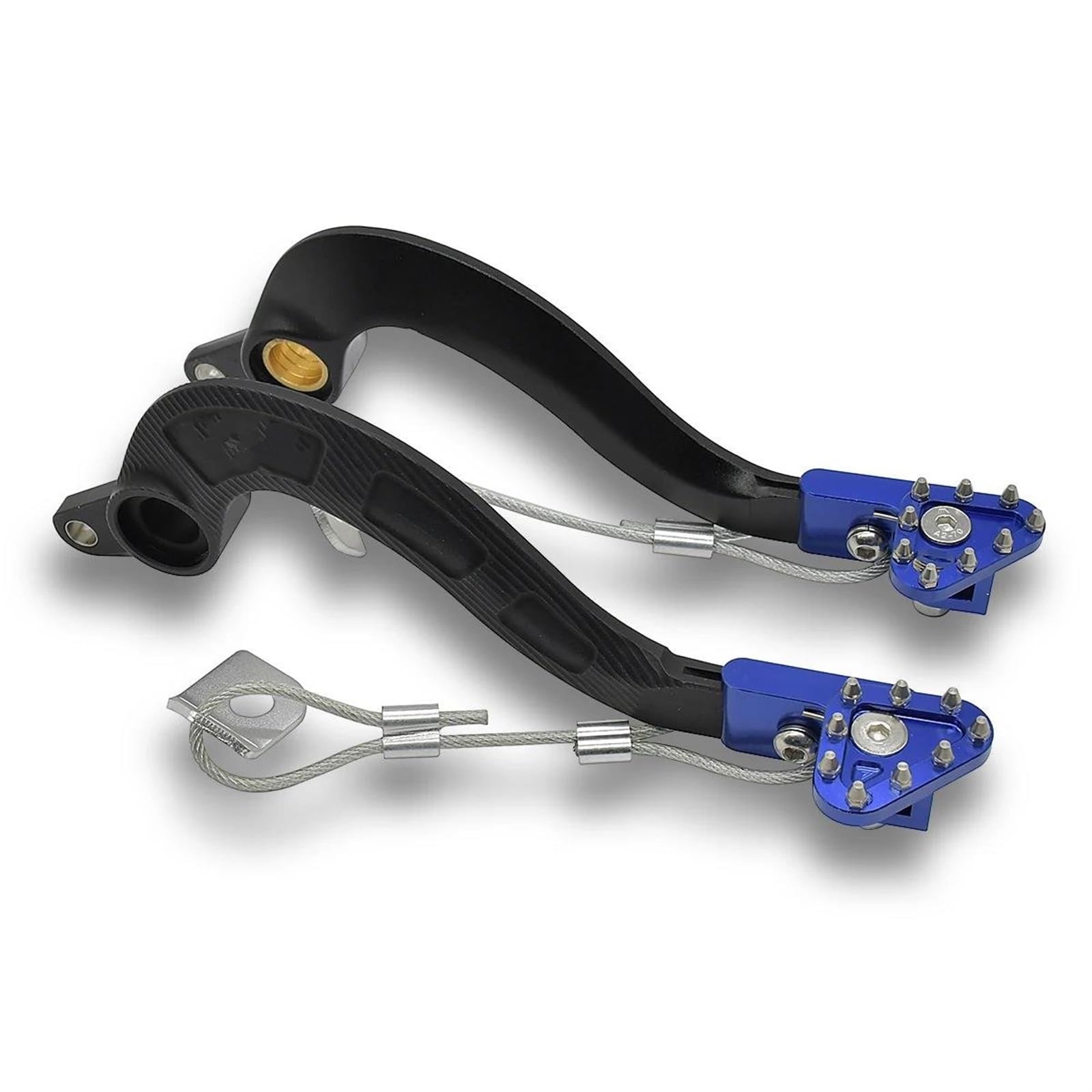 Pedal Moto para YZ250F para YZ250FX para WR250F YZ 250F YZ 250FX WR 250F 2010-2020 para Enduro Dirt Pit Motocross Palanca Tipo Pedal De Freno Trasero Pedales Moto(A)