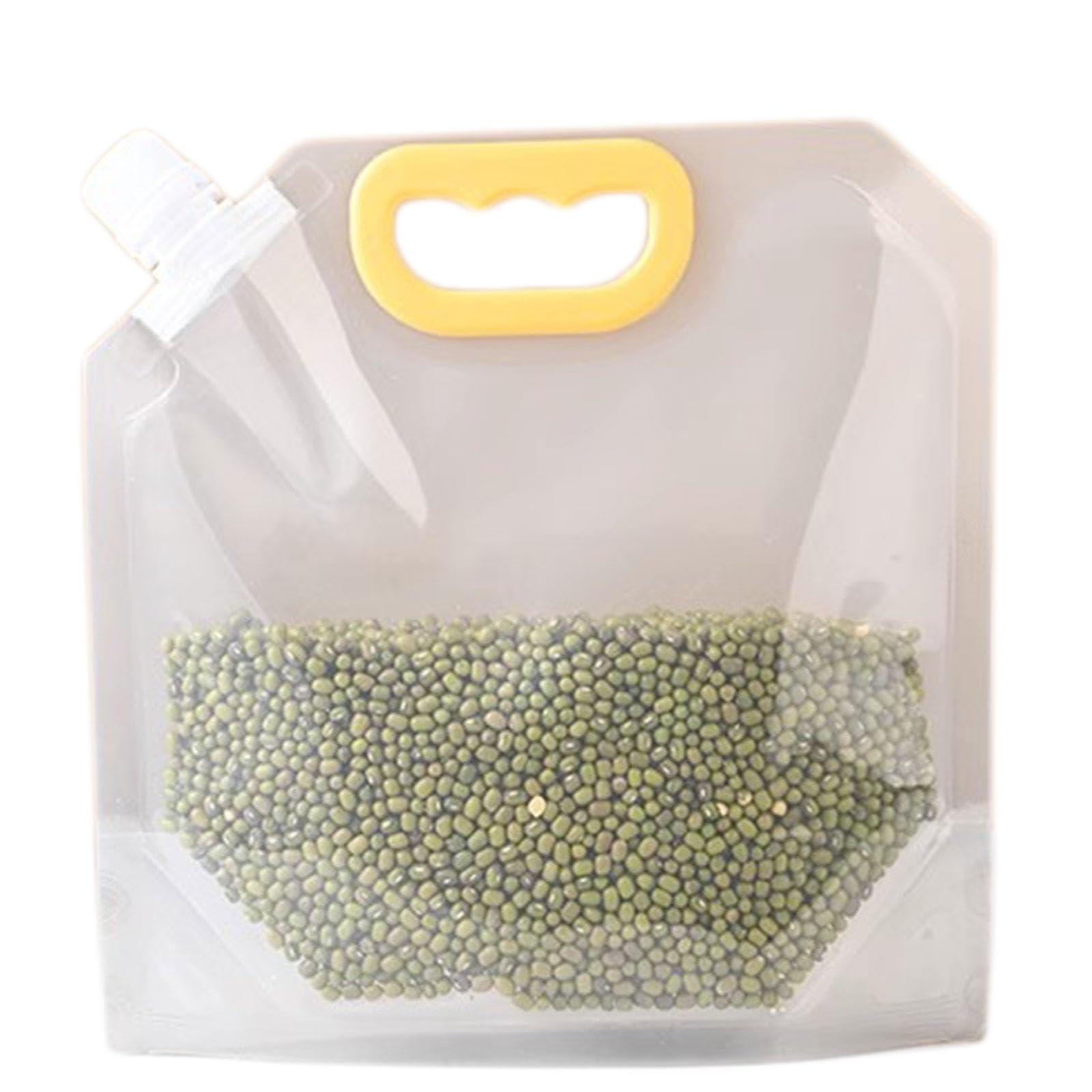 Amazon.co.jp: 【15枚入】食品保存袋 穀物防湿密封袋 スタンドアップ