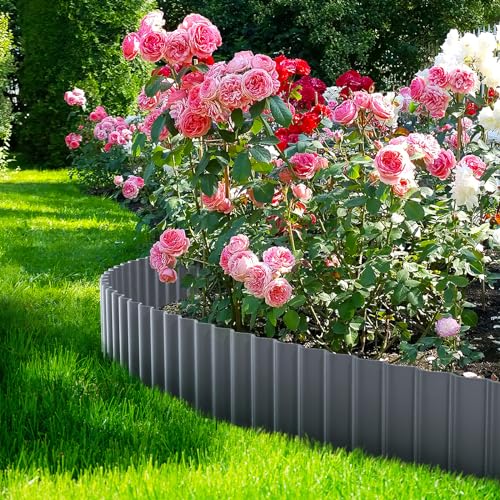 image for LAVEVE Corrugated Metal Garden Edging 8