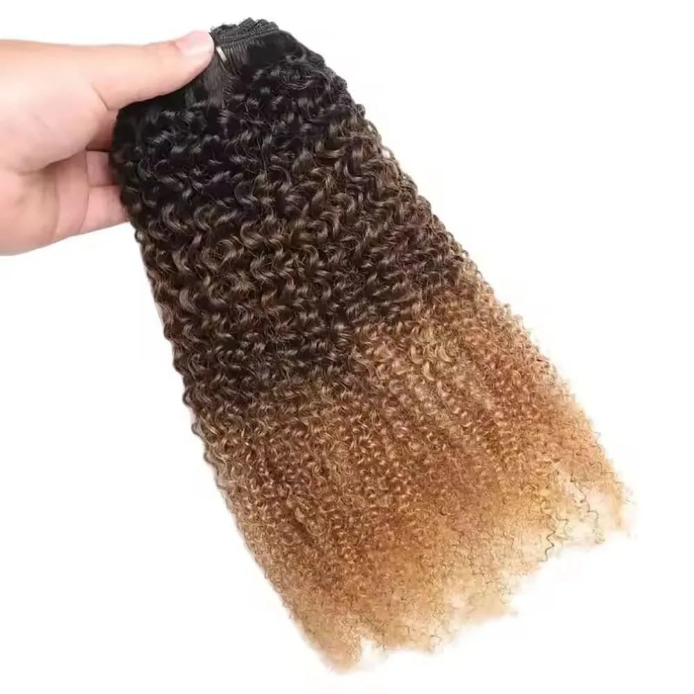 1B/27, 8 sztuk, afro kręcone włosy, przedłużenie włosów na klips, 8-61 cm, treska dla kobiet, 110 g/zestaw, 18 klipsów (45 cm)