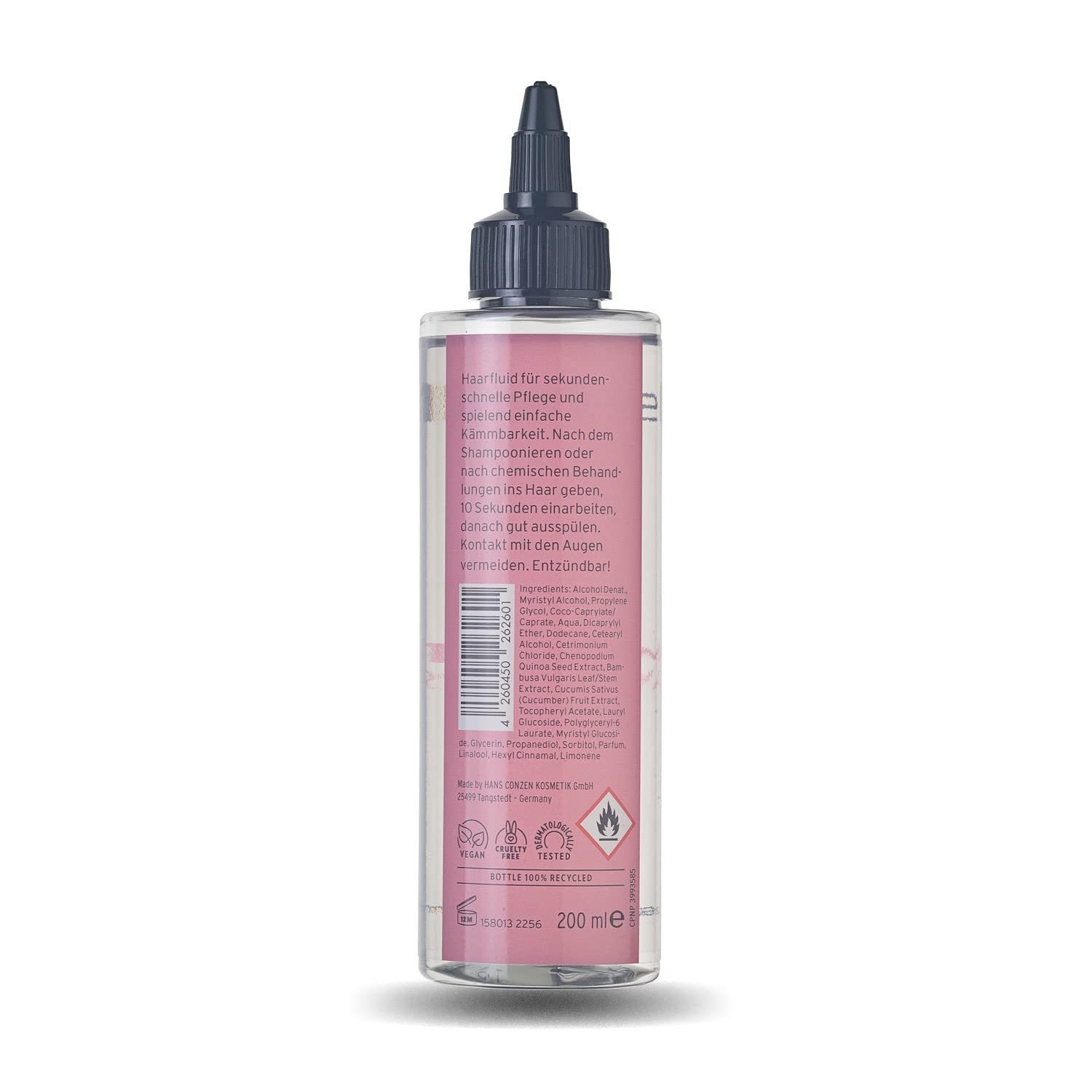 FemMas Pure Smoothing Water 200ml | Haarfluid für sekunden schnelle Pflege und spielend einfache Kämmbarkeit | Für den Wow Effekt!
