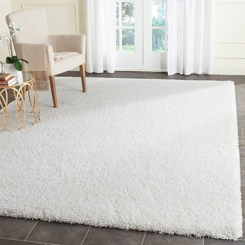 Image of Carpet for Hall | Carpet for Living Room |7X10 FEET Rugs for Bedroom | Carpet | Rug for Living Room | Carpet & Rugs for Home Decor | Carpet for Bedroom Floor (White)