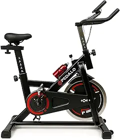 Bicicleta Ergométrica Spinning PedaloFit Pro - 20Kg Roda de Inércia, Ajuste de Intensidade e Monitor Digital para Exercícios em Casa ou Academia- Cardio Fitness e Emagrecimento
