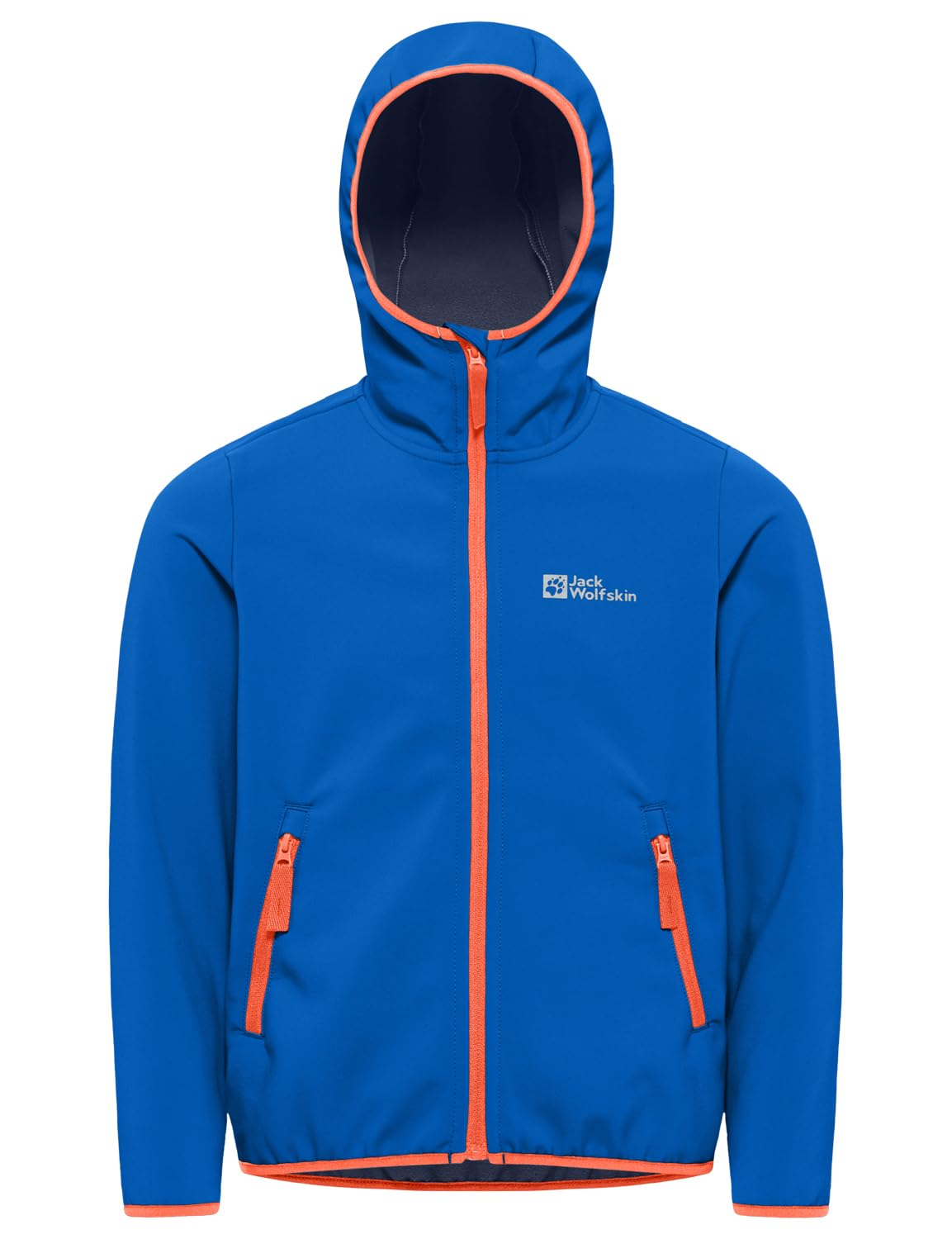 Jack Wolfskin Unisex Kinder Fourwinds Jacket Kids, Crisp Cobalt, 104