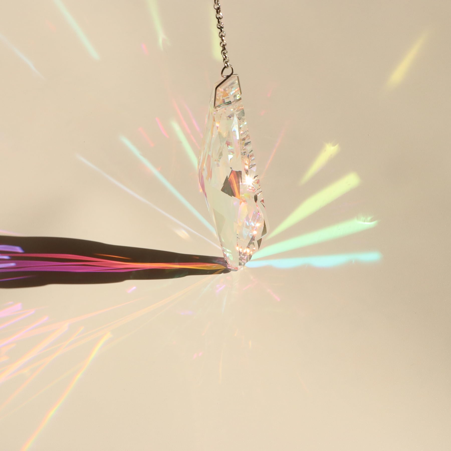 Lot De 3 Attrape-soleil En Cristal De 12 Cm à Suspendre - Attrape