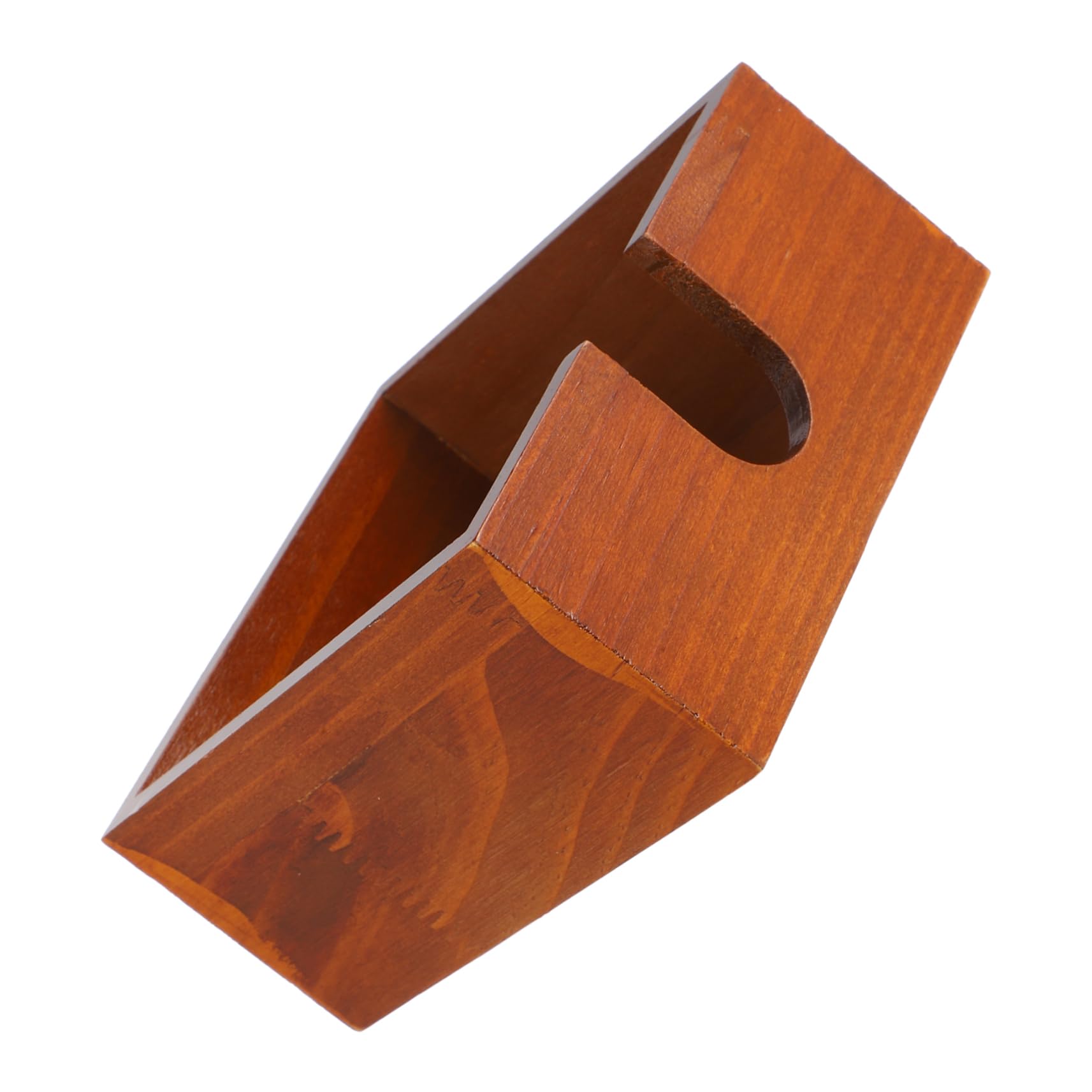 Ciieeo 4 Porta Servilletas De Madera Para Baño Dispensador De Servilletas Con Diseño Ahuecado Lateral Para Facilitar El Acceso A Las Servilletas.
