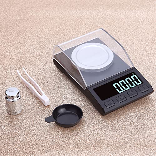 Báscula digital portátil de precisión 0.001 g 100g miniatura 6