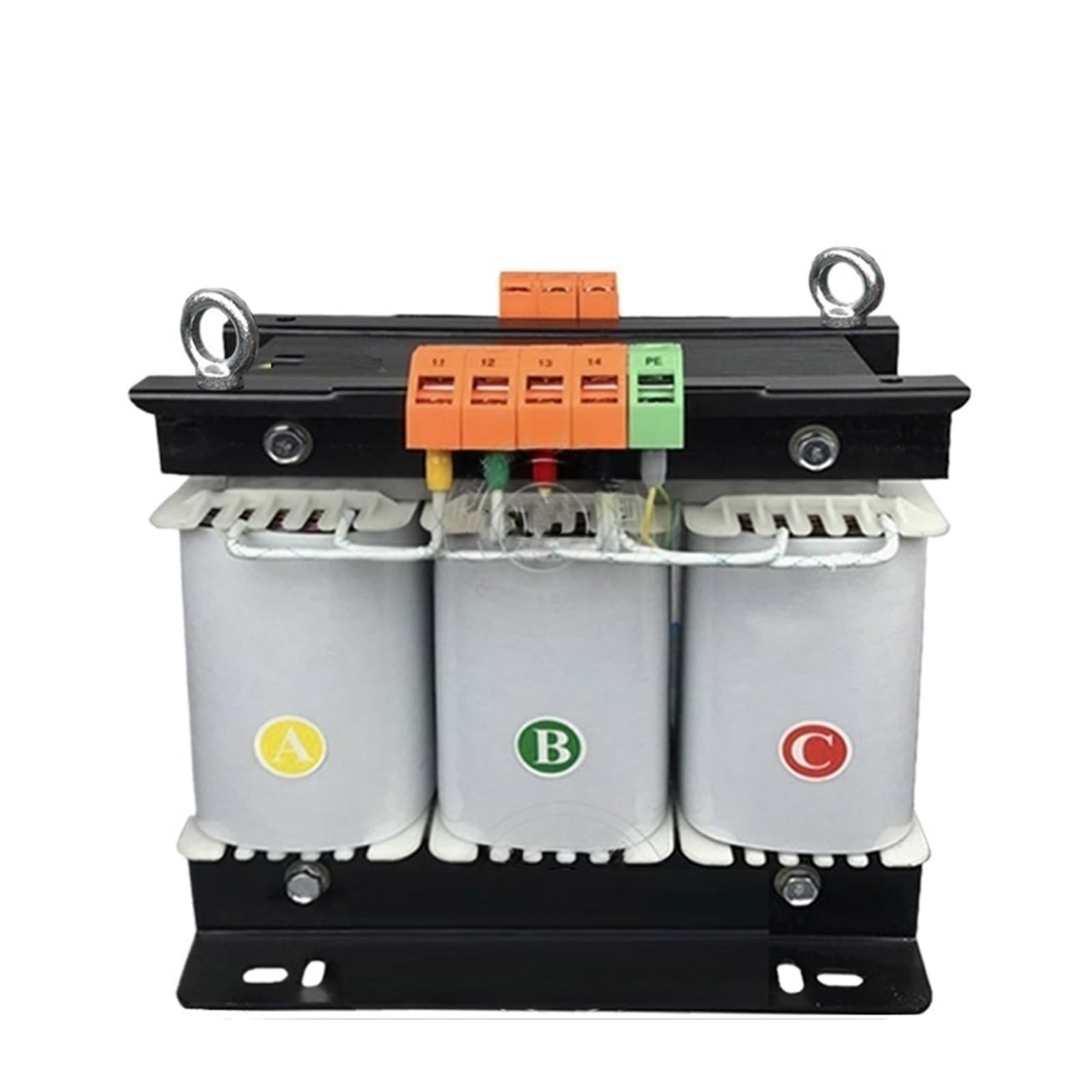 Trasformatore trifase SBK-1,5KVA Servotrasformatore da 380V a 220V, da 220V a 200V Trasformatore di isolamento(1000VA,Three phase 380V to single phase 220V)