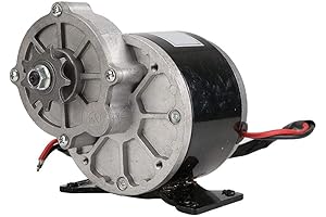 Motor Eléctrico para Carro: Motor Eléctrico Reductor de 12V 250W y 2950 RPM