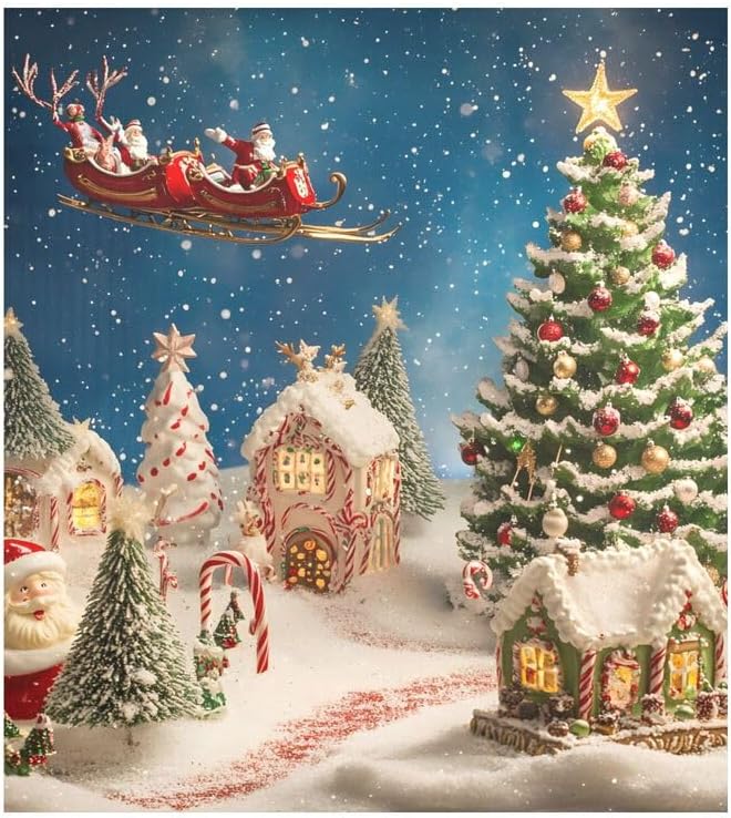 Christmas Village ホワイト食器洗い機磁気カバー 食器洗い機ステッカー キッチンキャビネットパネル 再利用可能 ホー