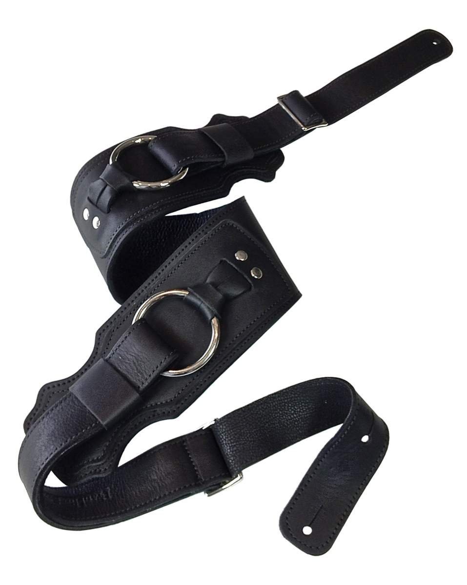 レザー ブラック ホルスターストラップ レザー ブラック ホルスターストラップ