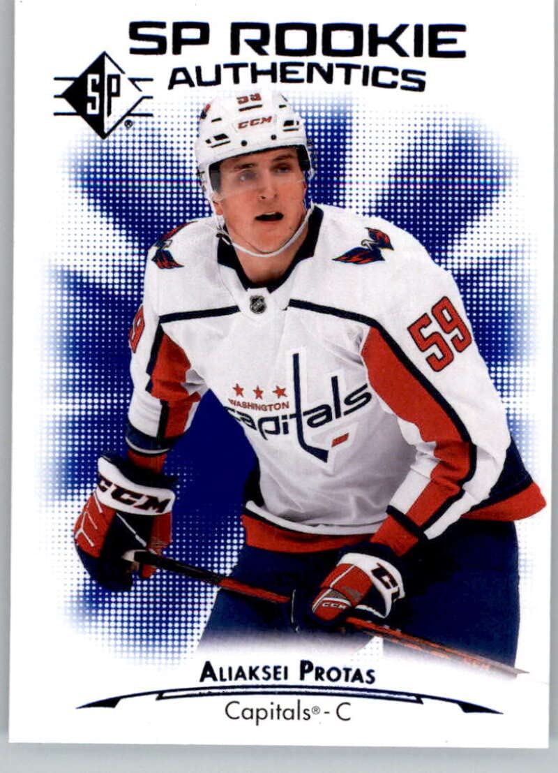 Amazon.com: 2021-22 SP Blue #131 Aliaksei Protas RC Rookie