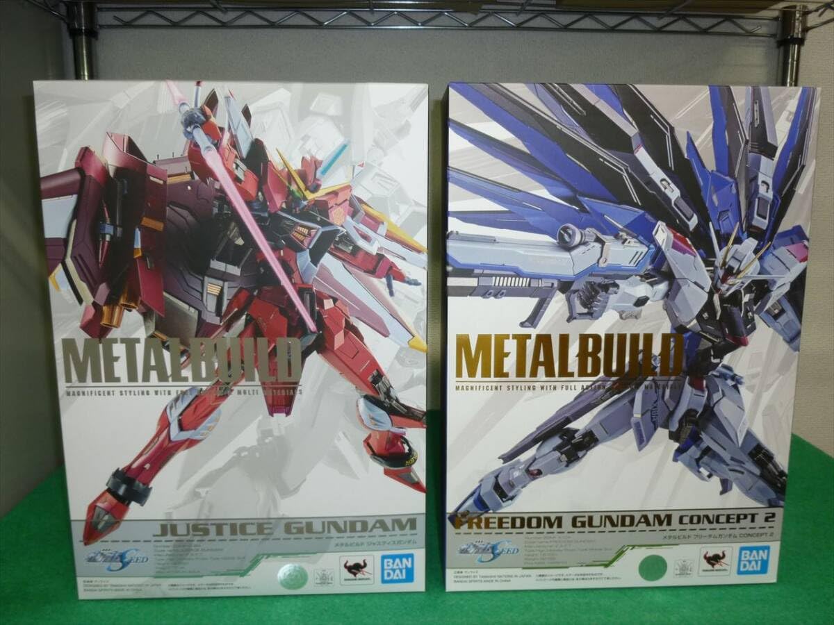 Amazon.co.jp: METAL BUILD フリーダム CONCEPT 2 & ジャスティス 2体 